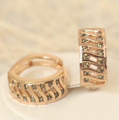 Серьги позолота  H01-3824р
