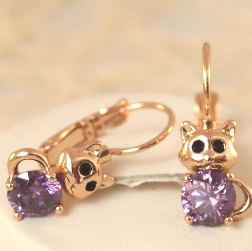 Серьги позолота H01-15245