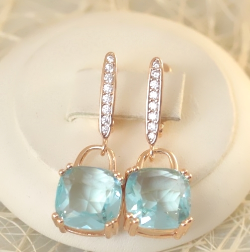 Серьги позолота H01-15381