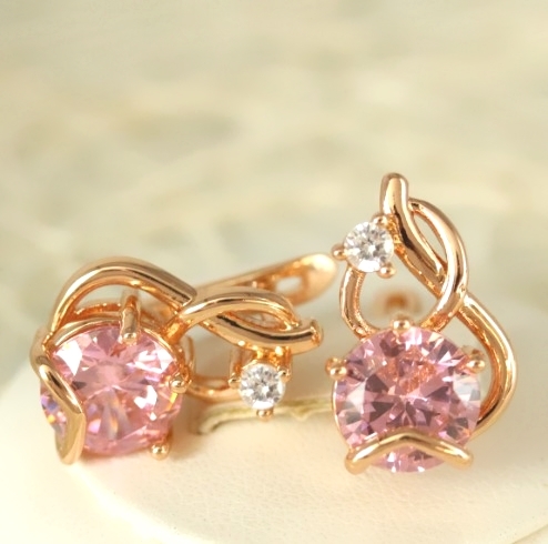 Серьги позолота H01-4186