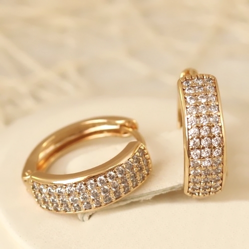 Серьги позолота H01-14080
