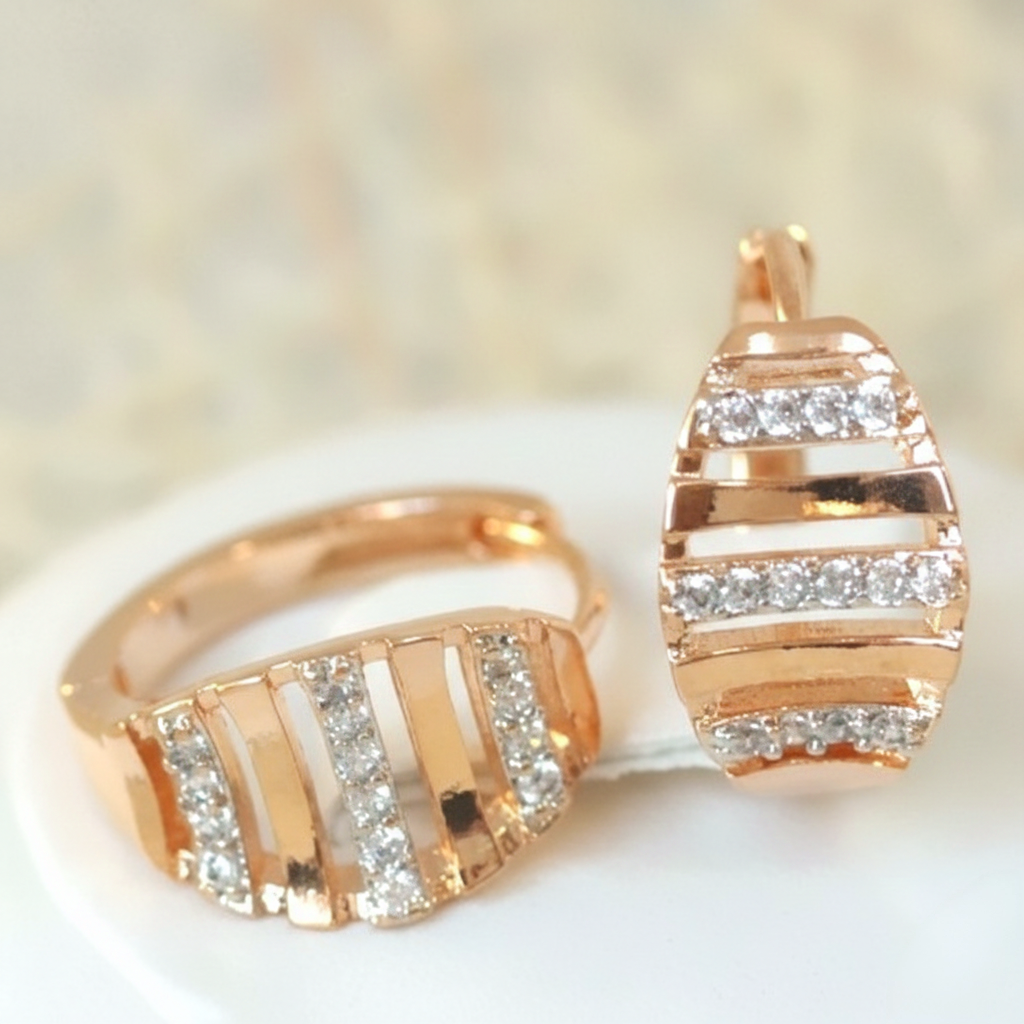 Серьги позолота  H01-14340р