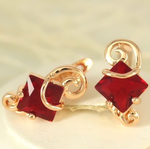Серьги позолота H01-83031